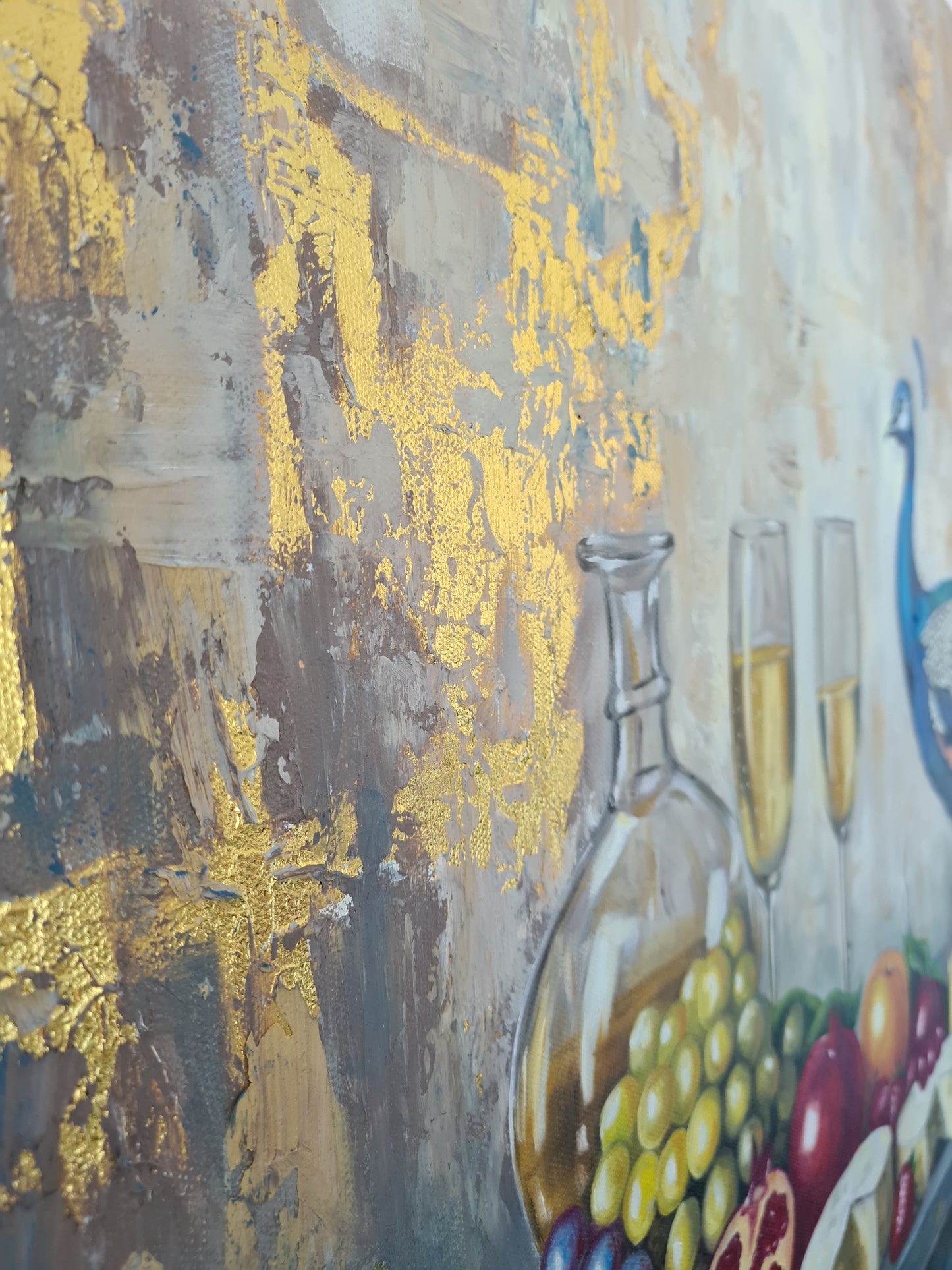 Golden hour 70x100 cm Original Oil Painting on Canvas from Daniella Szabò-Telek