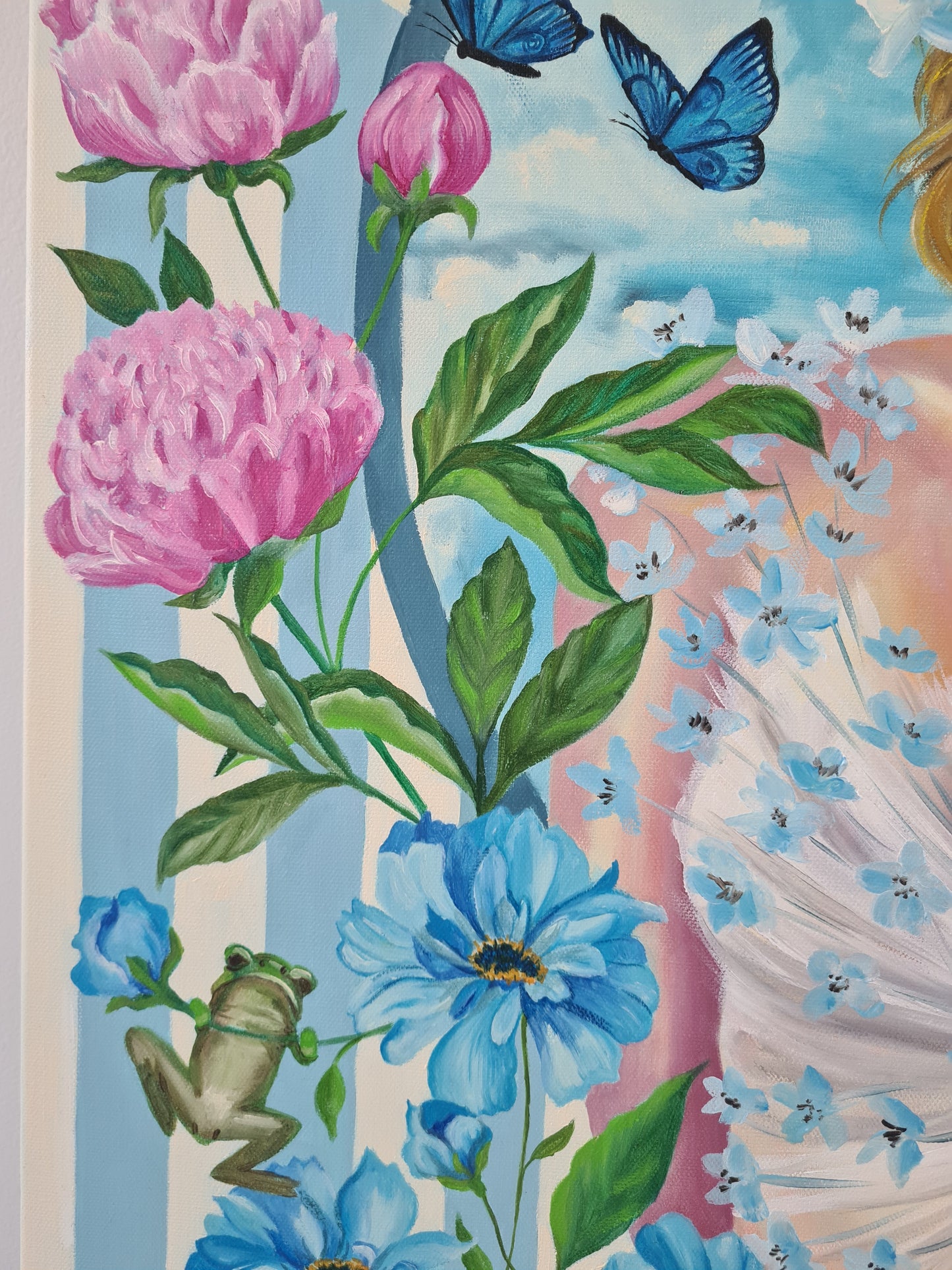 Mother nature– 70x100 cm Original Oil Painting on Canvas