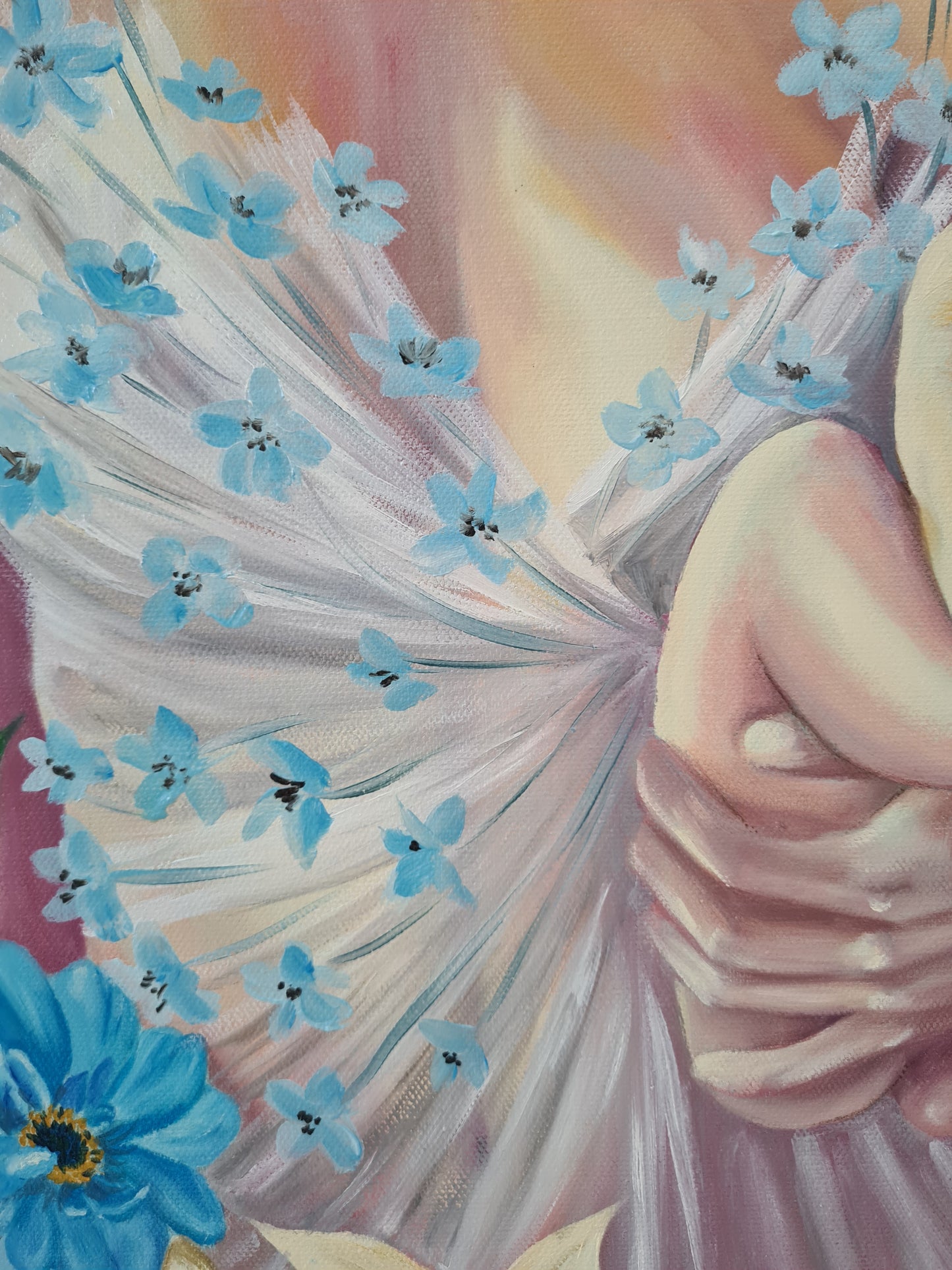 Mother nature– 70x100 cm Original Oil Painting on Canvas