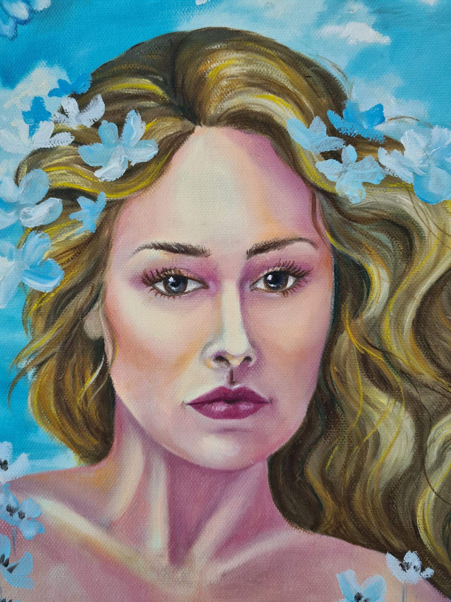 Mother nature– 70x100 cm Original Oil Painting on Canvas