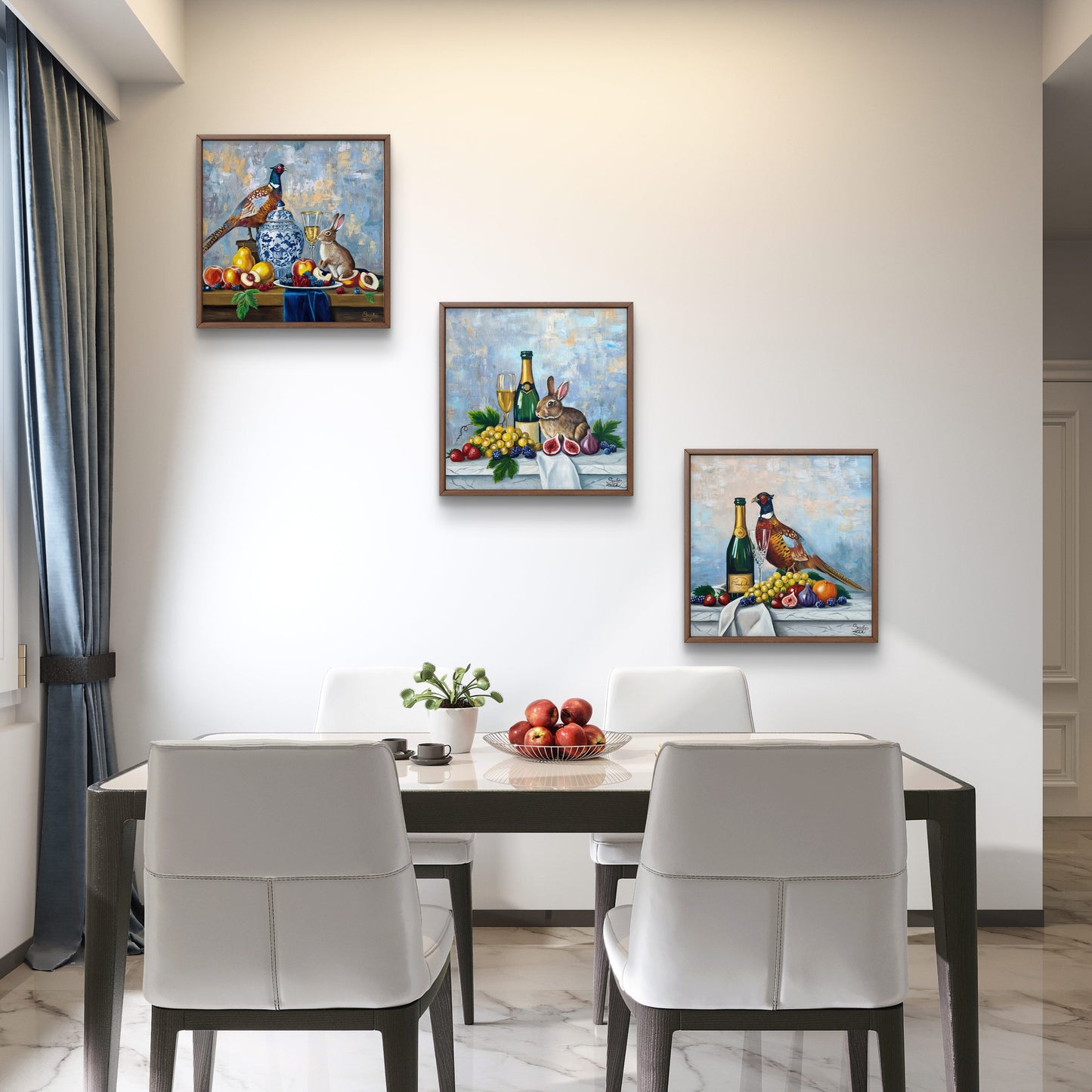 “Mystery of the blue jar ” – Fine Art Print (30x30 cm)