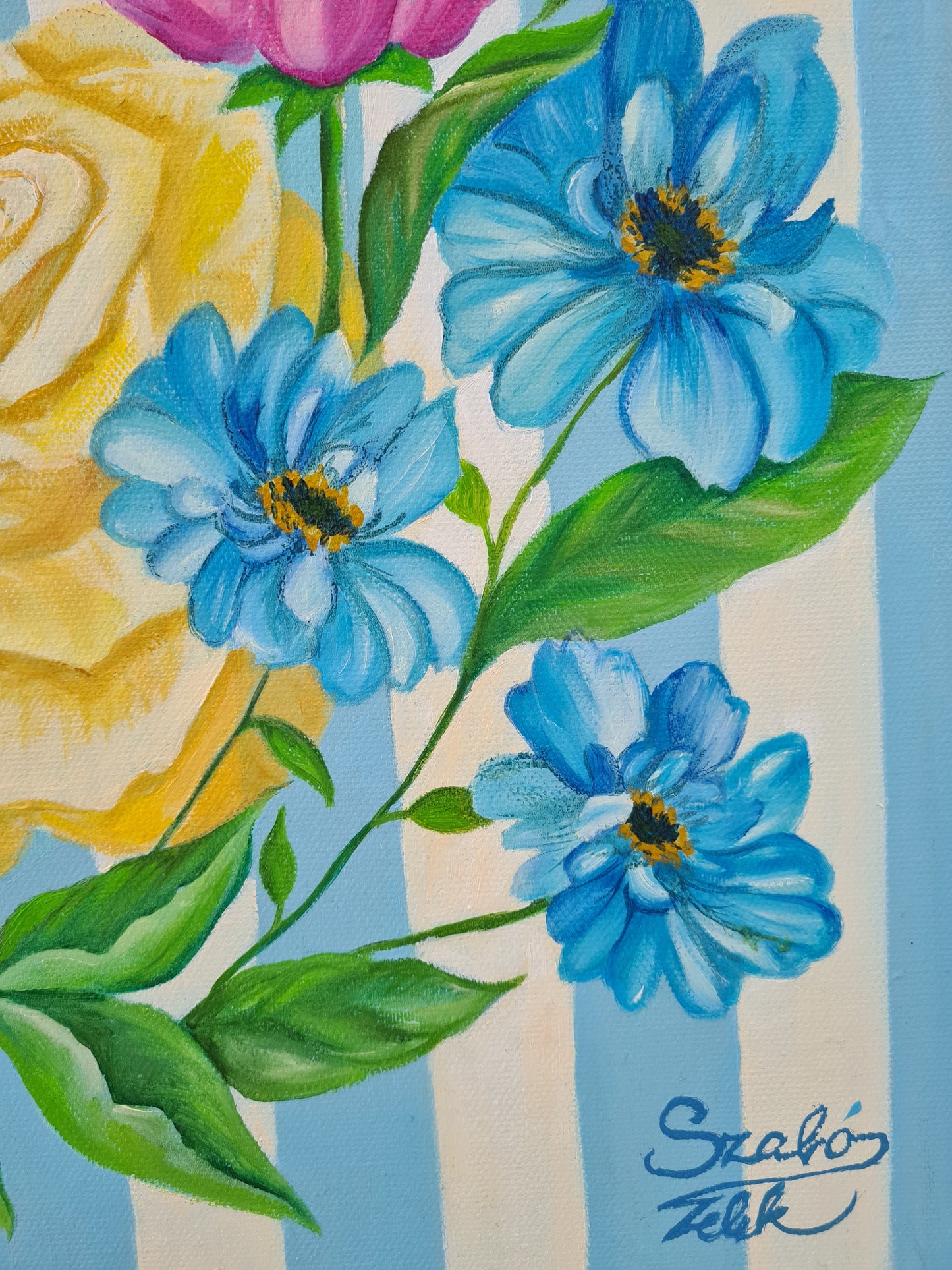 Mother nature– 70x100 cm Original Oil Painting on Canvas