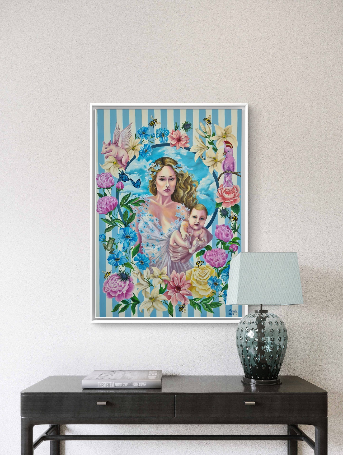 Mother nature– 70x100 cm Original Oil Painting on Canvas