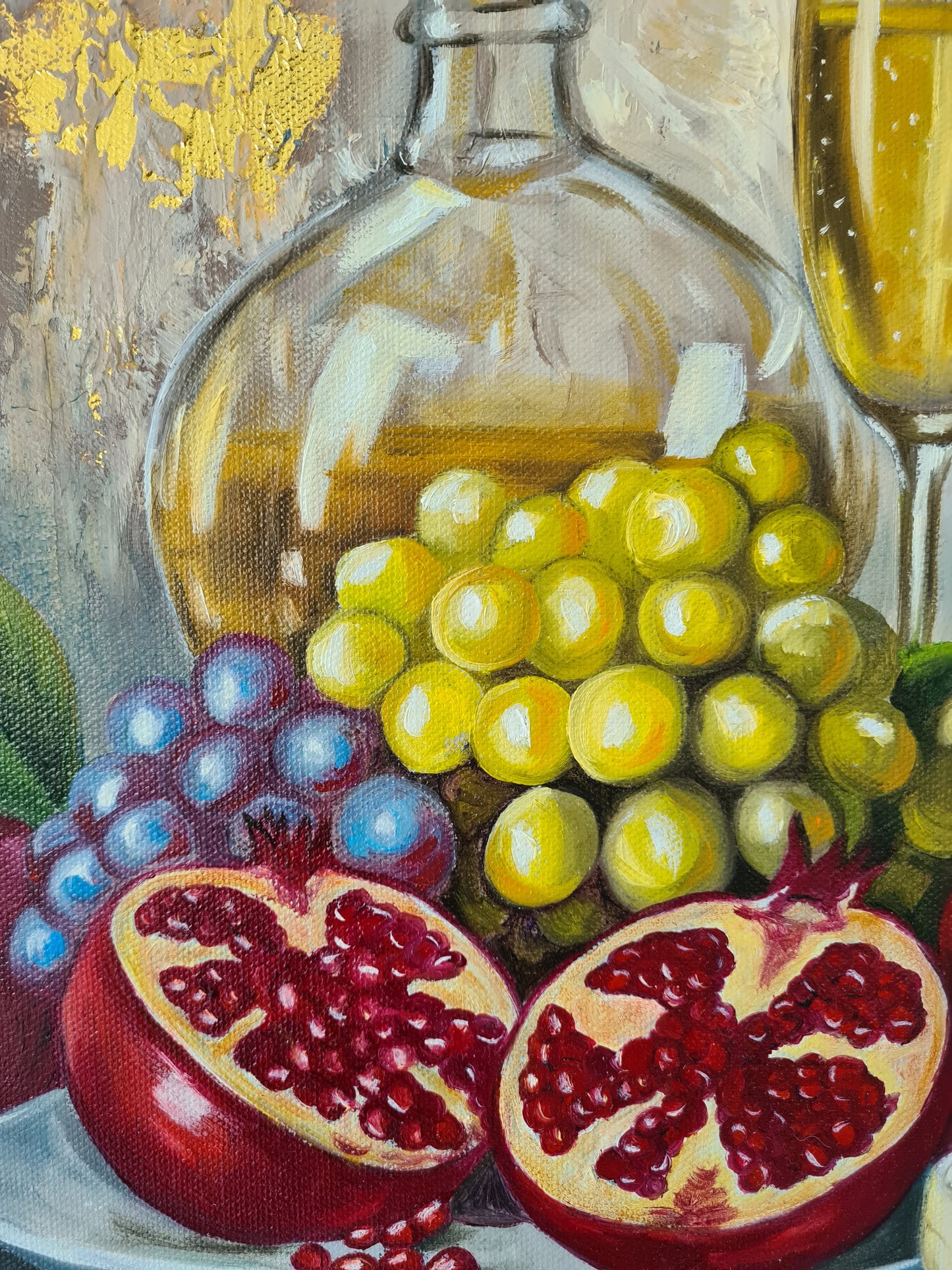 Golden hour 70x100 cm Original Oil Painting on Canvas from Daniella Szabò-Telek